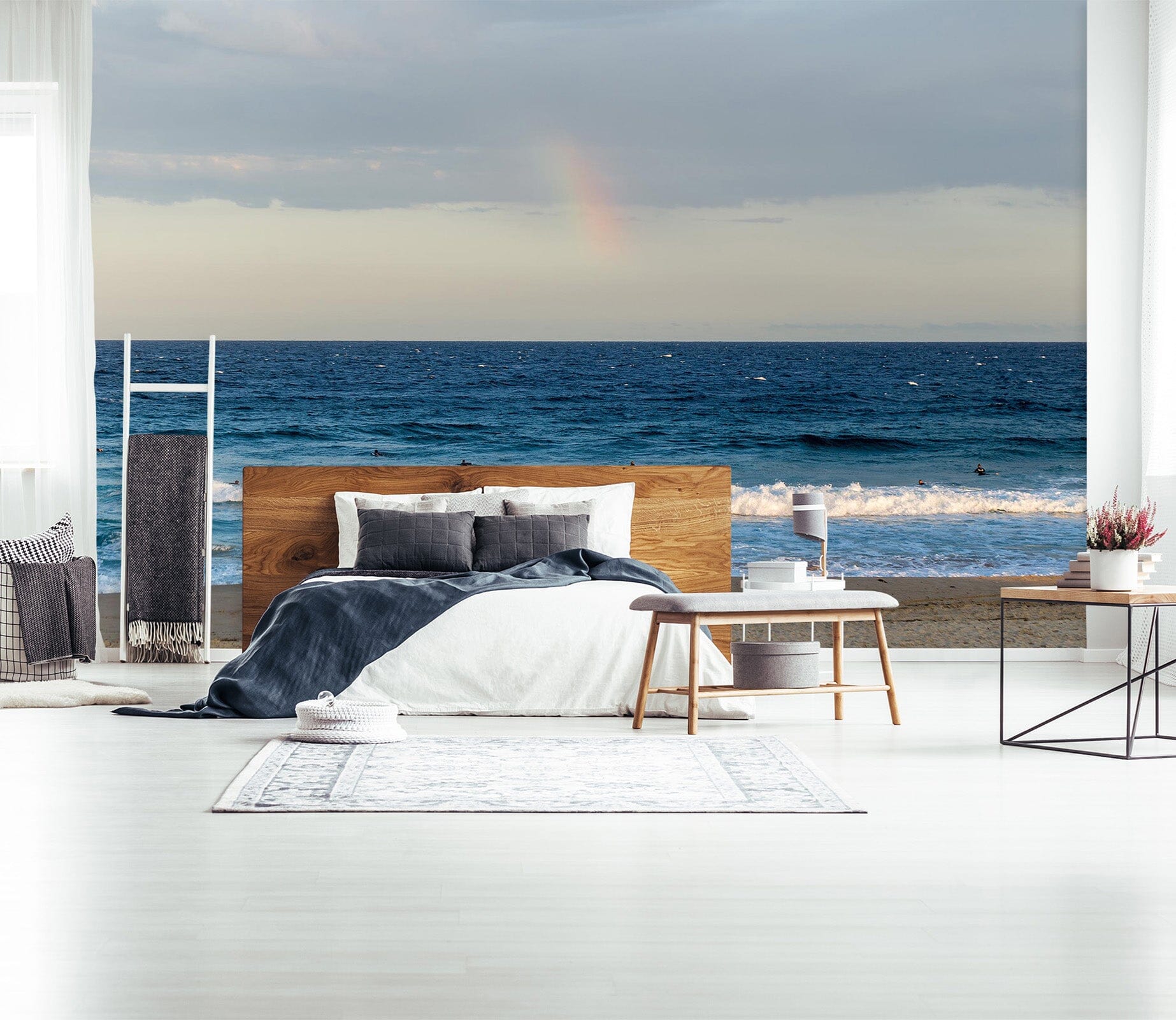 3D Blue Sea 2053 Wall Murals Wallpaper AJ Wallpaper 2 