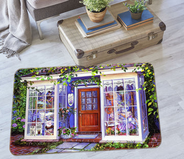 3D Street Window 33153 Non Slip Rug Mat