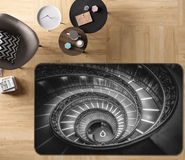 3D Spiral Staircase 29181 Non Slip Rug Mat