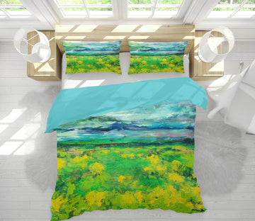 3D Walking Path 1128 Allan P. Friedlander Bedding Bed Pillowcases Quilt Quiet Covers AJ Creativity Home 