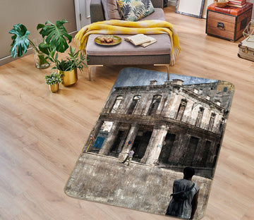 3D Building 32152 Non Slip Rug Mat