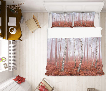 3D Trees Grass 6989 Assaf Frank Bedding Bed Pillowcases Quilt Cover Duvet Cover
