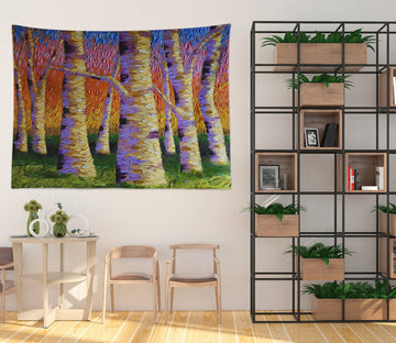 3D Forest 11812 Dena Tollefson Tapestry Hanging Cloth Hang