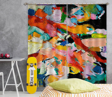 3D Color Graffiti 113 Allan P. Friedlander Curtain Curtains Drapes Curtains AJ Creativity Home 