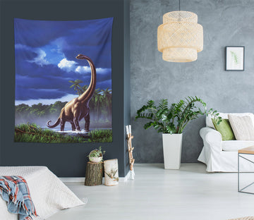 3D Forest Dinosaur 111143 Jerry LoFaro Tapestry Hanging Cloth Hang