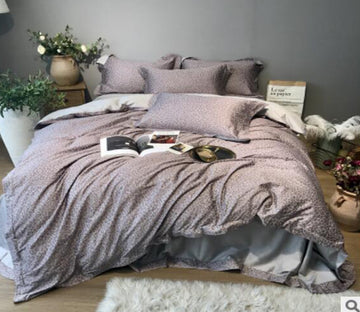 3D Gray 40049 Bed Pillowcases Quilt