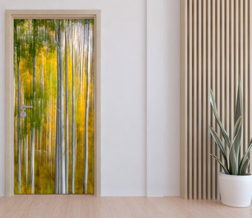 3D Woods Trees 122103 Marco Carmassi Door Mural