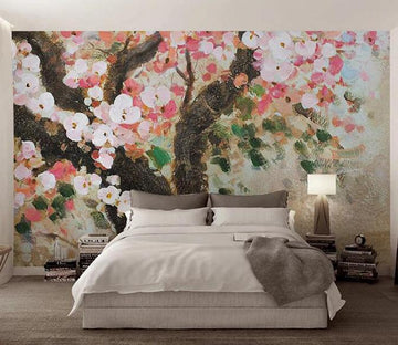 3D Painted Plum 1231 Wall Murals Wallpaper AJ Wallpaper 2 