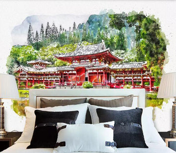 3D Colored Castle 1242 Wall Murals Wallpaper AJ Wallpaper 2 