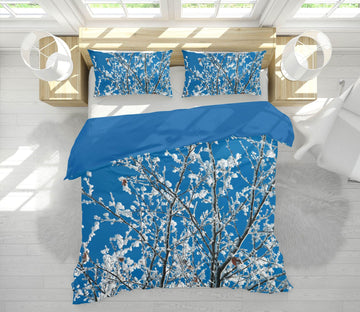 3D Snow Tree 1007 Assaf Frank Bedding Bed Pillowcases Quilt Quiet Covers AJ Creativity Home 
