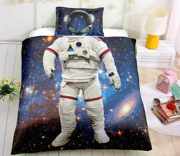 3D Spacesuit 6065 Bed Pillowcases Quilt