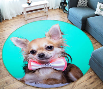 3D Puppy 29087 Round Non Slip Rug Mat