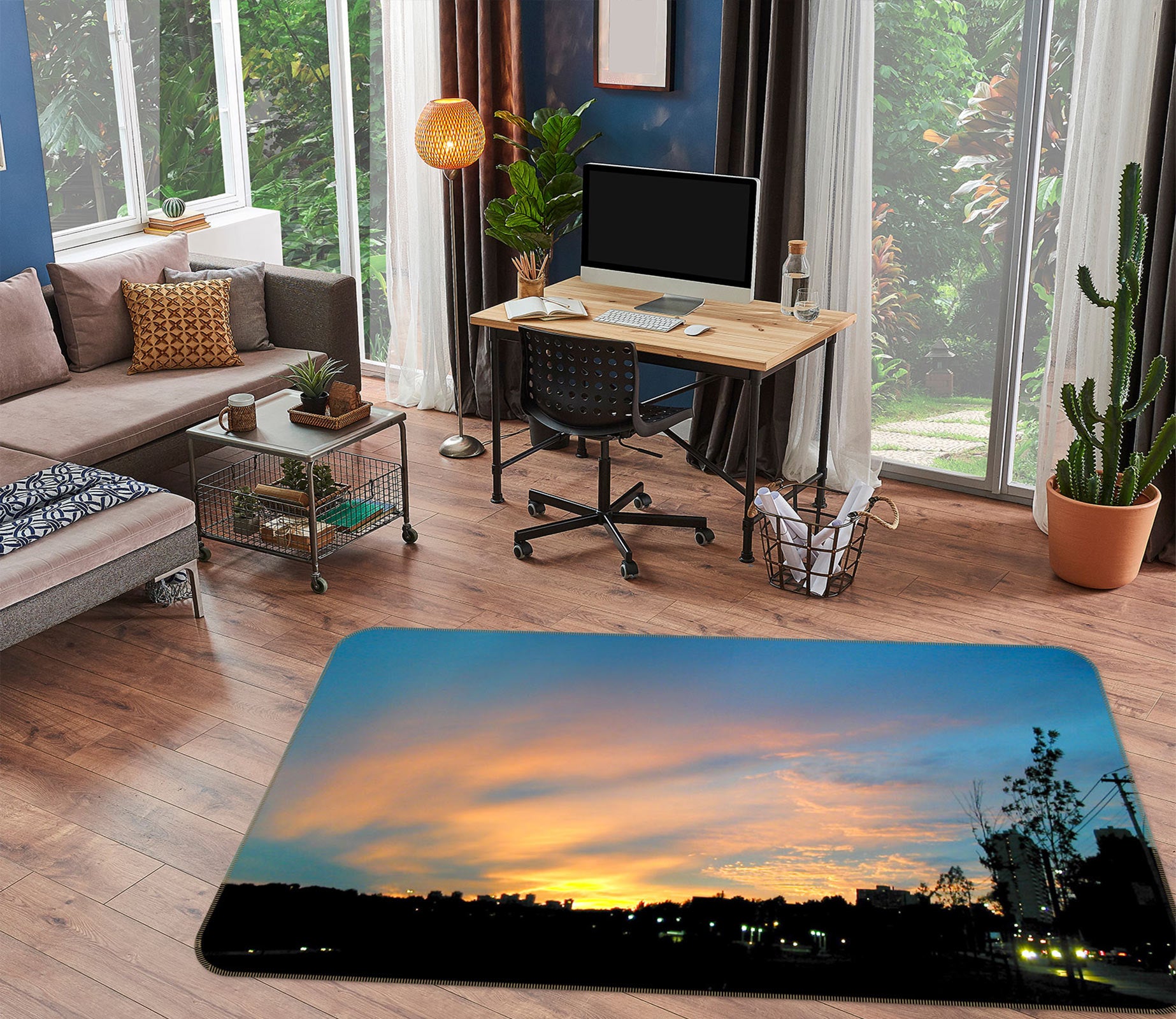 3D Sky 75277 Non Slip Rug Mat
