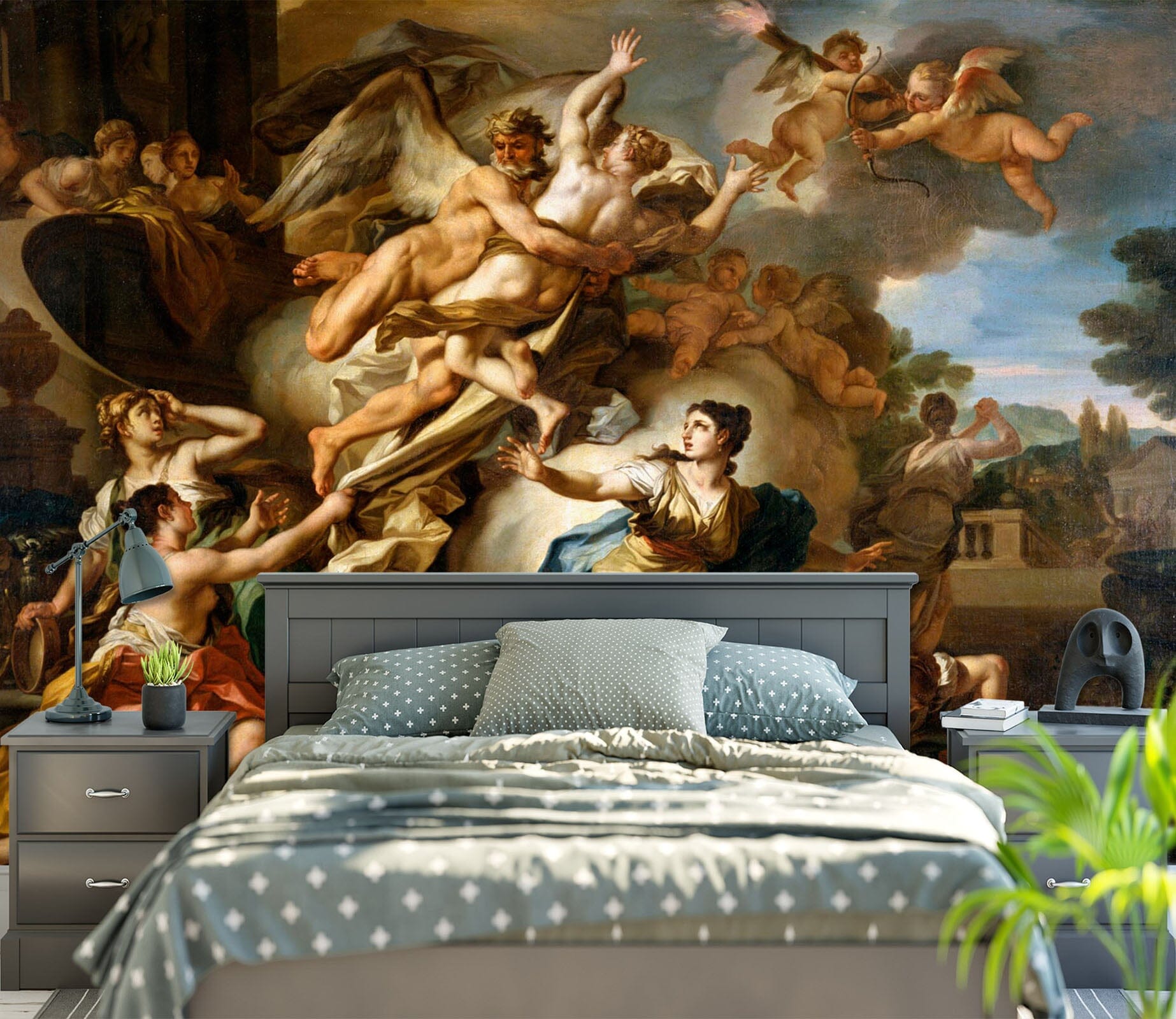 3D Religious Oil Painting 1760 Wall Murals Wallpaper AJ Wallpaper 2 