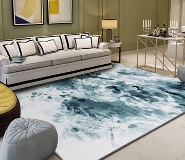 3D Gray Flowers WG289 Non Slip Rug Mat Mat AJ Creativity Home 