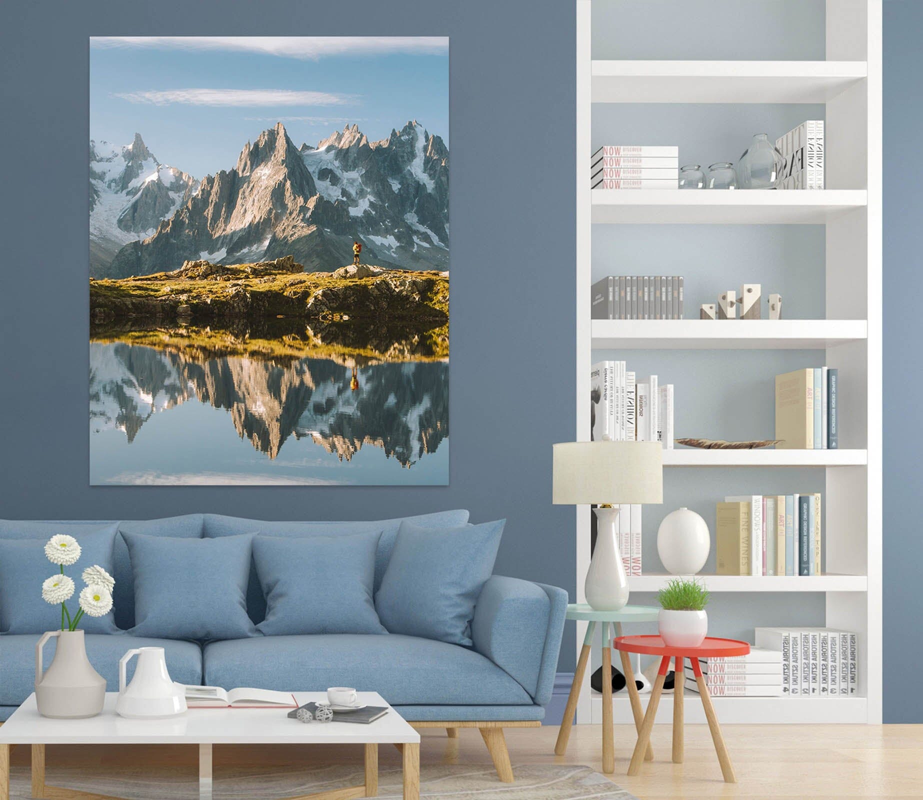 3D Snow Mountain 1007 Wall Sticker Wallpaper AJ Wallpaper 2 