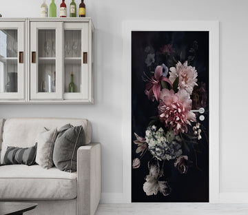 3D Flower Bush 25179 Door Mural