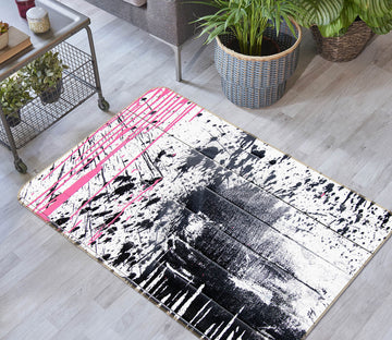 3D Black Dots 31074 Non Slip Rug Mat