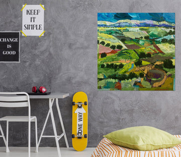 3D Green Field 186 Allan P. Friedlander Wall Sticker Wallpaper AJ Wallpaper 2 