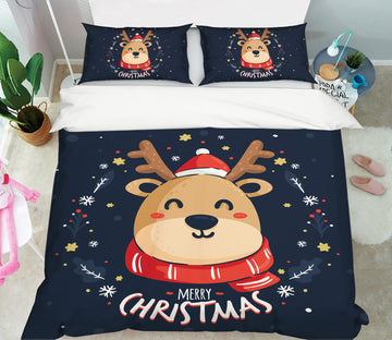 3D Deer 60226 Bed Pillowcases Quilt