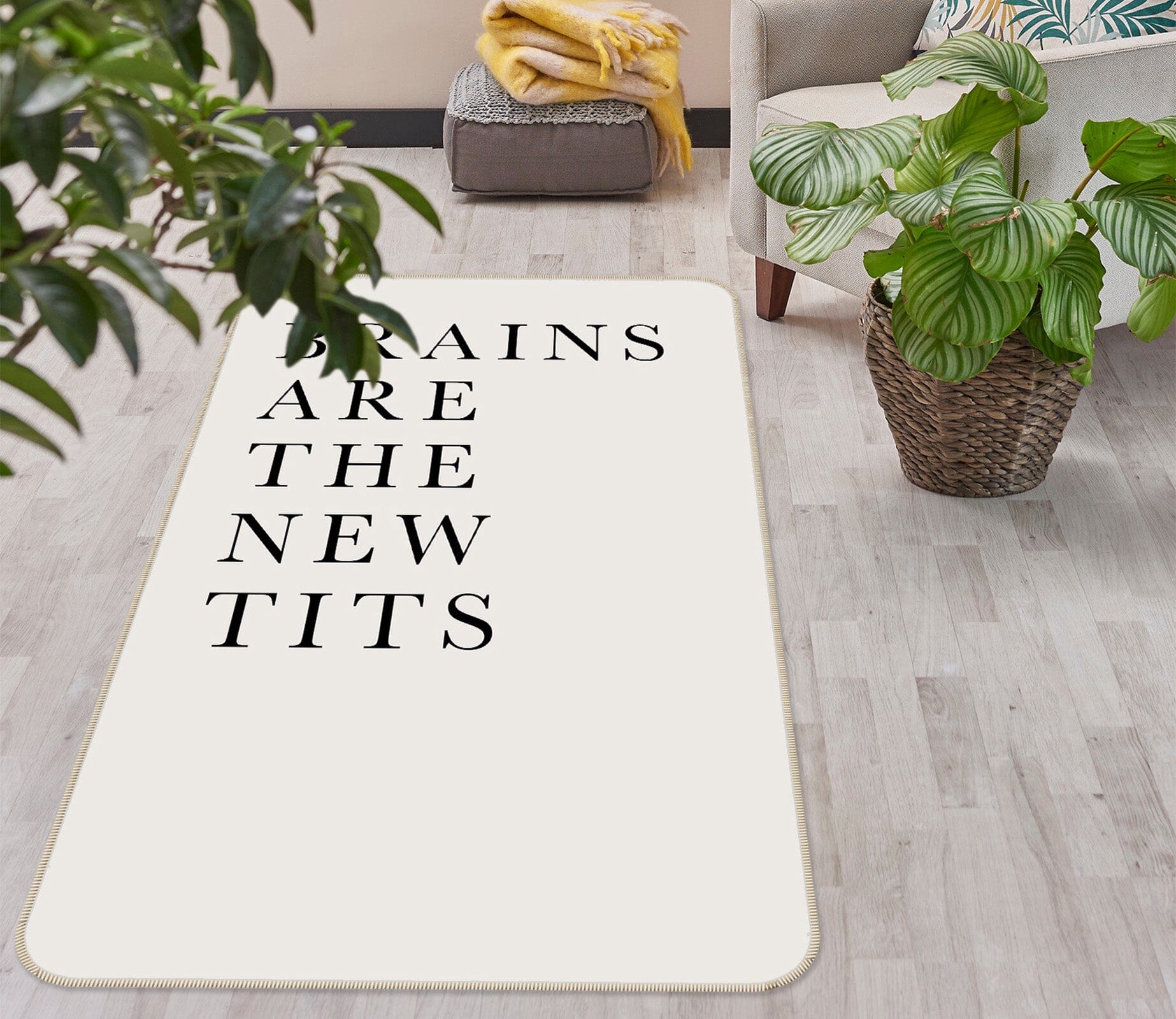 3D Black Text 1020 Boris Draschoff Rug Non Slip Rug Mat Mat AJ Creativity Home 