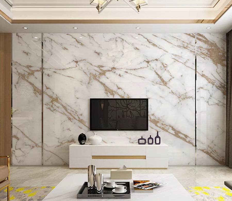 3D Red Curve WC1964 Wall Murals