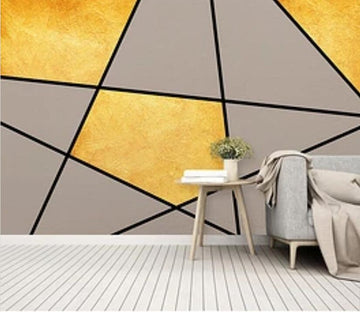 3D Golden Five-pointed Star 661 Wall Murals Wallpaper AJ Wallpaper 2 