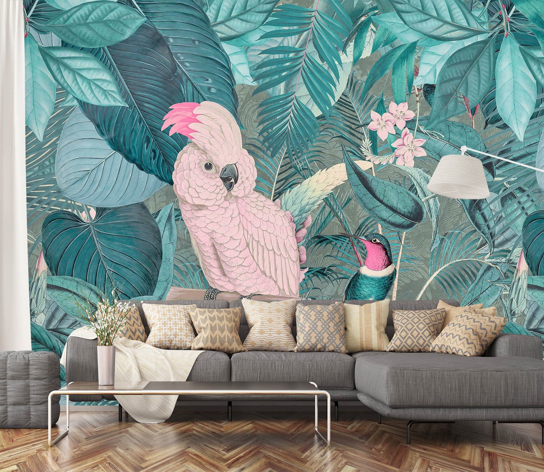 3D Jungle Friends 1419 Andrea haase Wall Mural Wall Murals Wallpaper AJ Wallpaper 2 