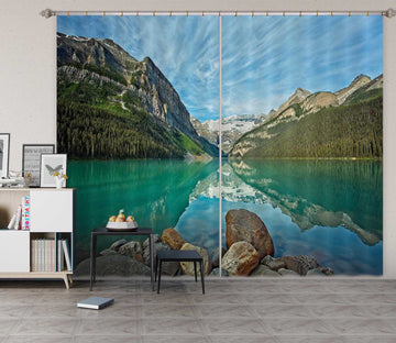 3D Clear Lake 055 Kathy Barefield Curtain Curtains Drapes Curtains AJ Creativity Home 