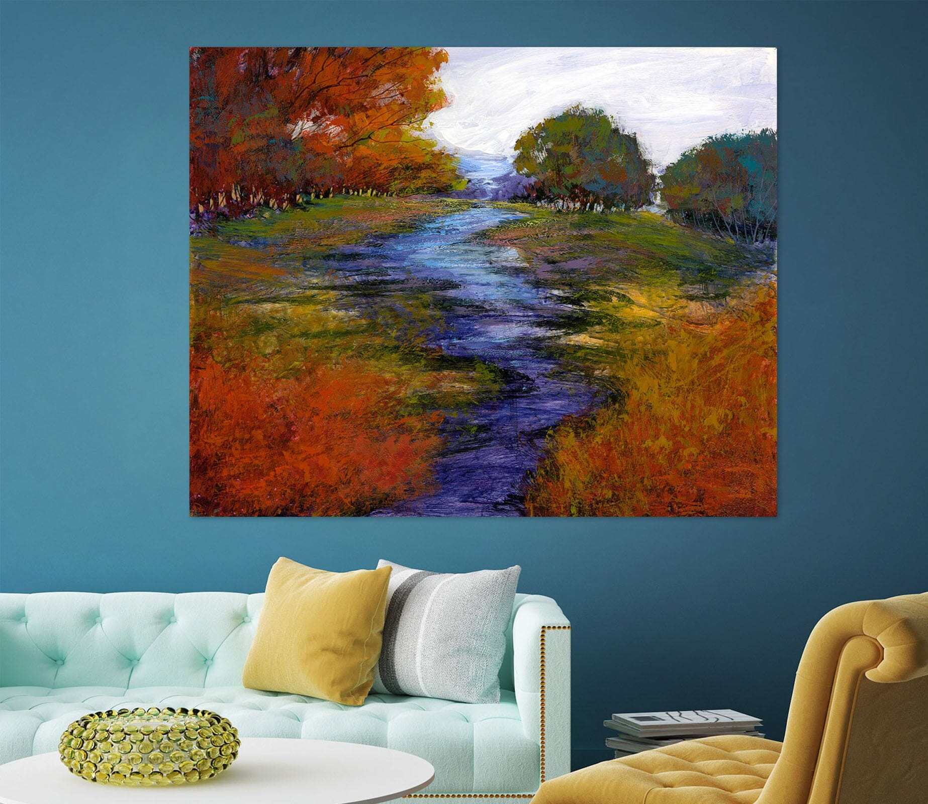 3D River Waterweed 046 Michael Tienhaara Wall Sticker Wallpaper AJ Wallpaper 2 
