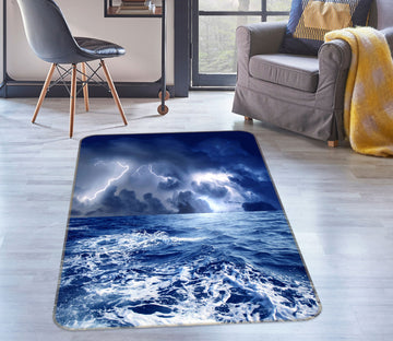 3D Waves 76095 Non Slip Rug Mat