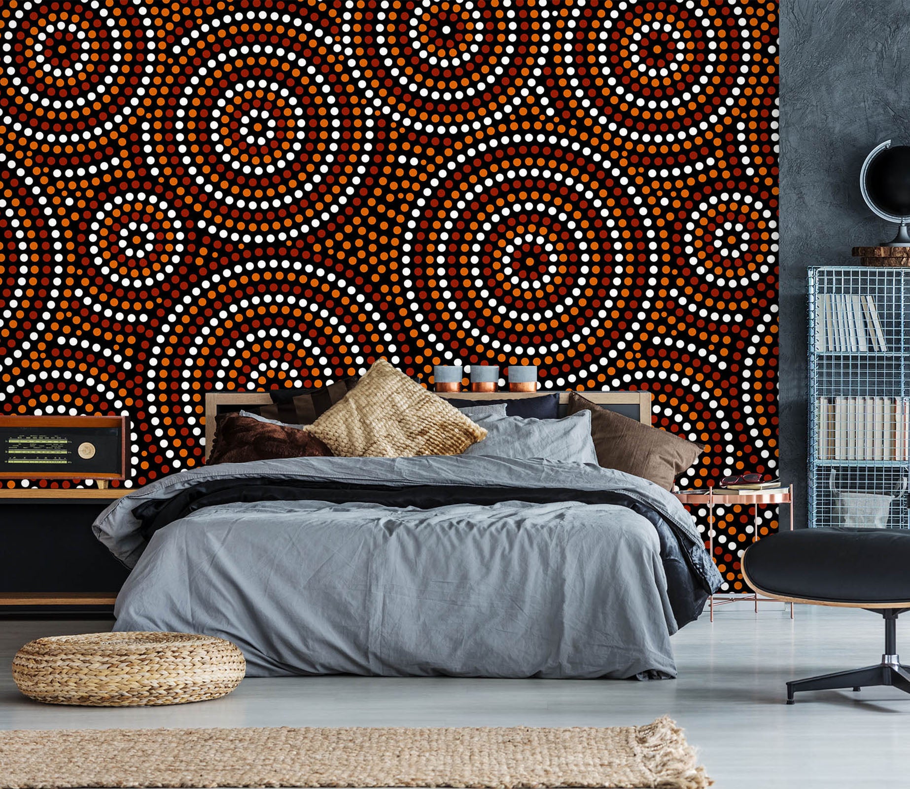 3D Circle Pattern 58177 Wall Murals