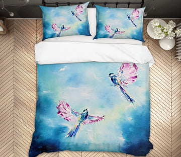 3D Painted Bird 526 Skromova Marina Bedding Bed Pillowcases Quilt