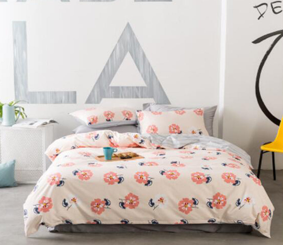 3D Flowers 30300 Bed Pillowcases Quilt