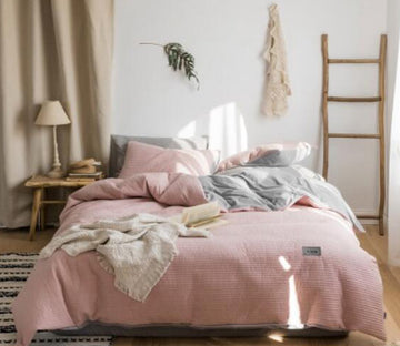 3D Pink 30107 Bed Pillowcases Quilt