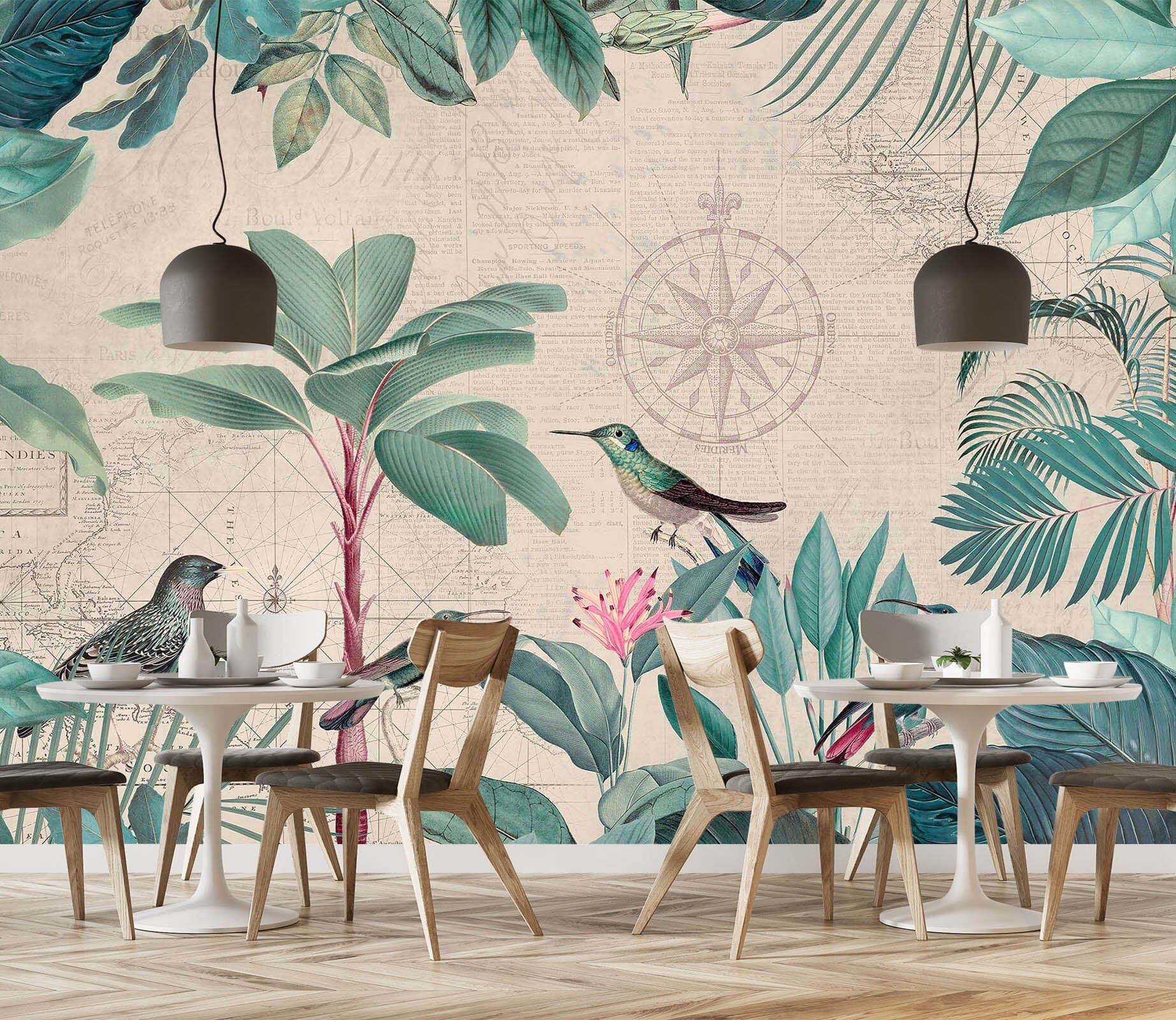 3D Forest Bird 1018 Andrea haase Wall Mural Wall Murals Wallpaper AJ Wallpaper 2 