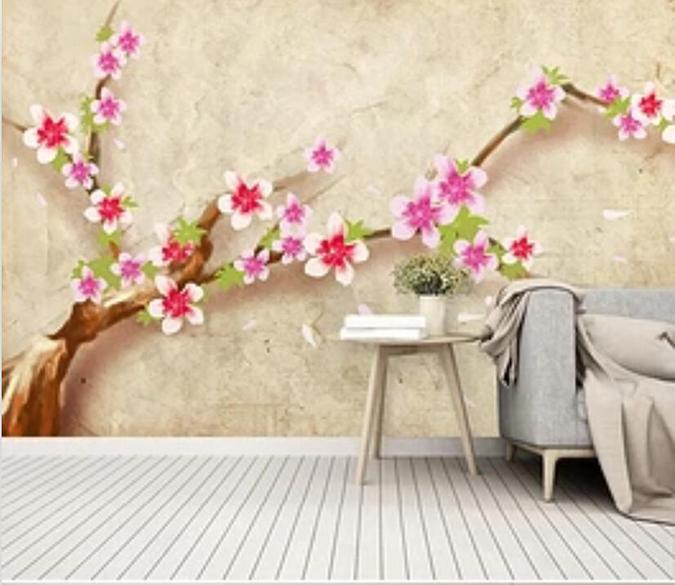3D Pretty Flowers 482 Wall Murals Wallpaper AJ Wallpaper 2 