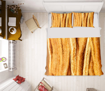 3D Yellow Bread 6948 Assaf Frank Bedding Bed Pillowcases Quilt Cover Duvet Cover