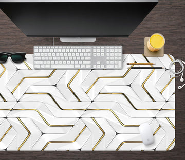 3D Curve Pattern 18013 Desk Mat