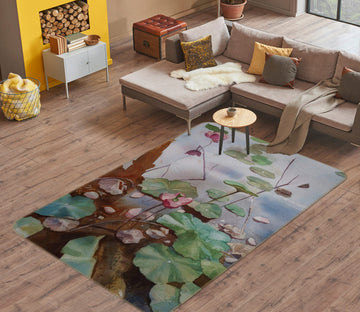 3D Lotus Leaf 33100 Non Slip Rug Mat