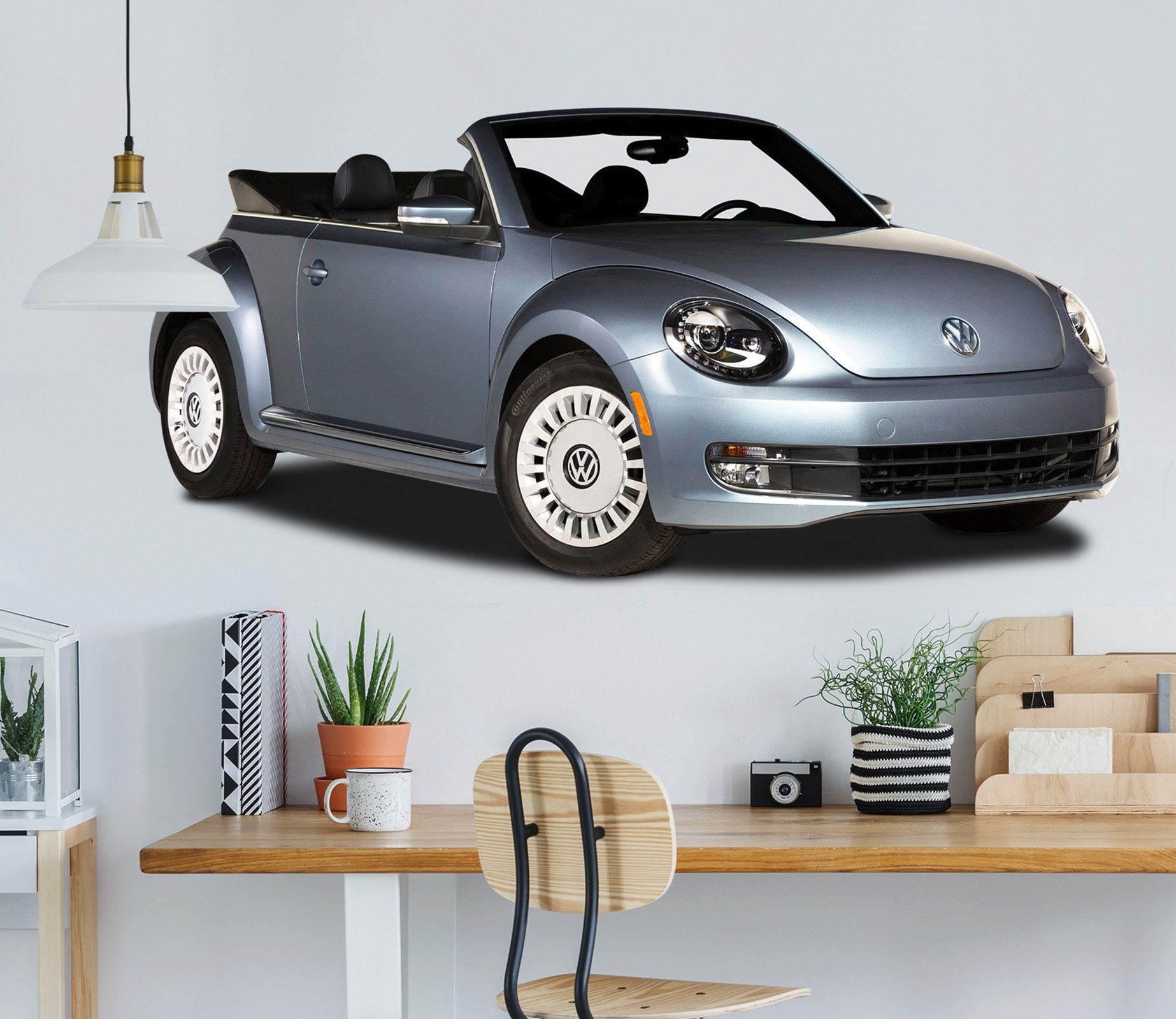 3D Volks Wagon Bettles 0267 Vehicles Wallpaper AJ Wallpaper 