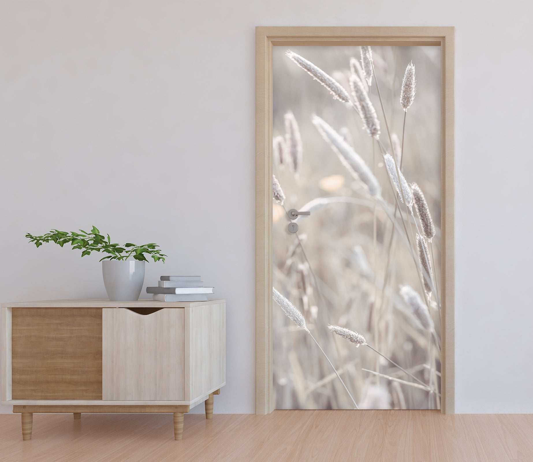 3D Sunshine Grass 5068 Assaf Frank Door Mural