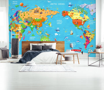 3D Color Earth 1695 Wall Murals Wallpaper AJ Wallpaper 2 