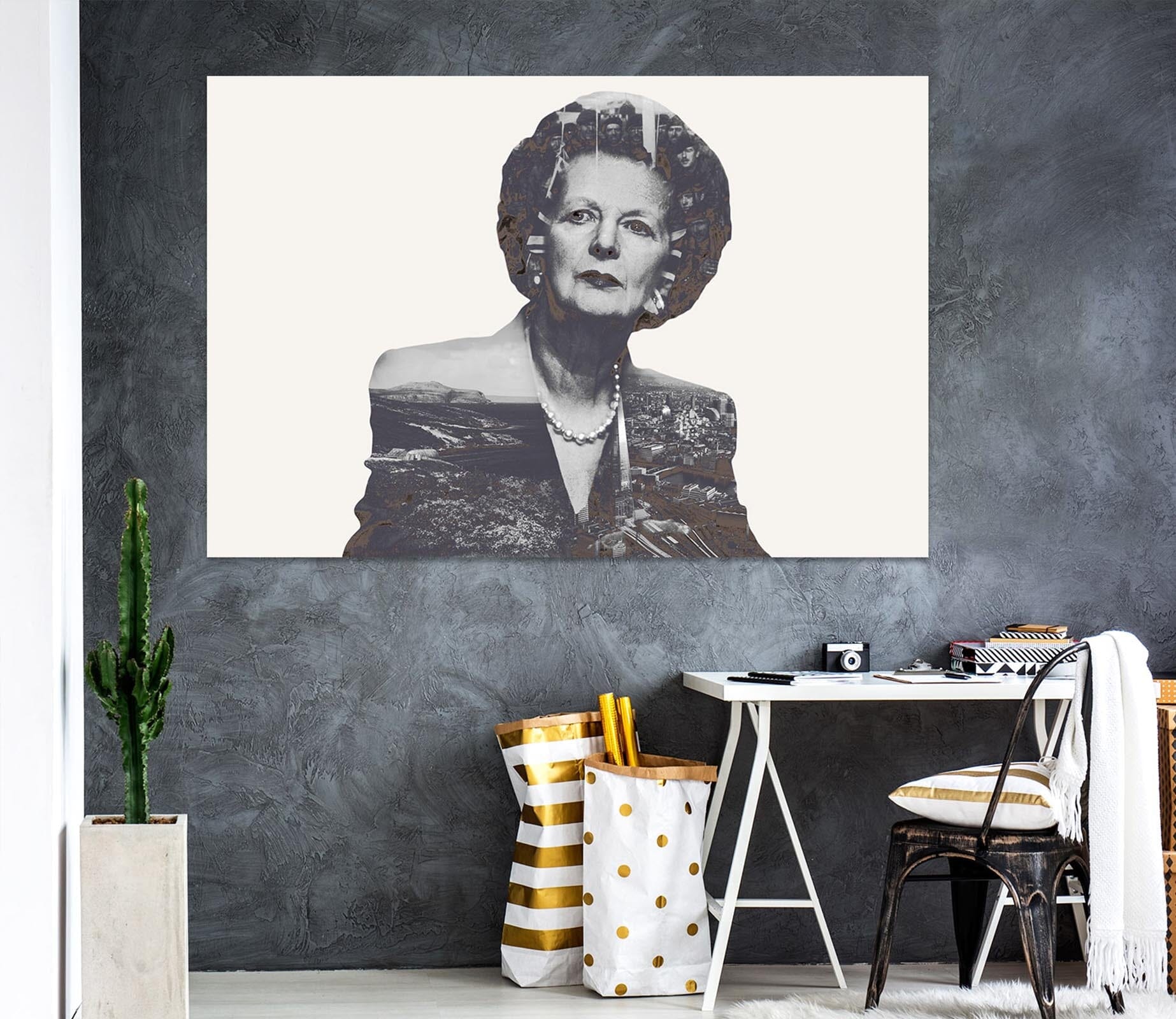 3D Elite Woman 018 Marco Cavazzana Wall Sticker Wallpaper AJ Wallpaper 2 