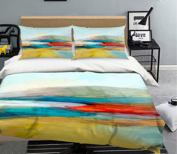 3D Yellow Steppe 1051 Michael Tienhaara Bedding Bed Pillowcases Quilt