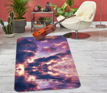 3D Clouds 76106 Non Slip Rug Mat