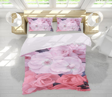 3D Gentle Pink Flower 6916 Assaf Frank Bedding Bed Pillowcases Quilt Cover Duvet Cover