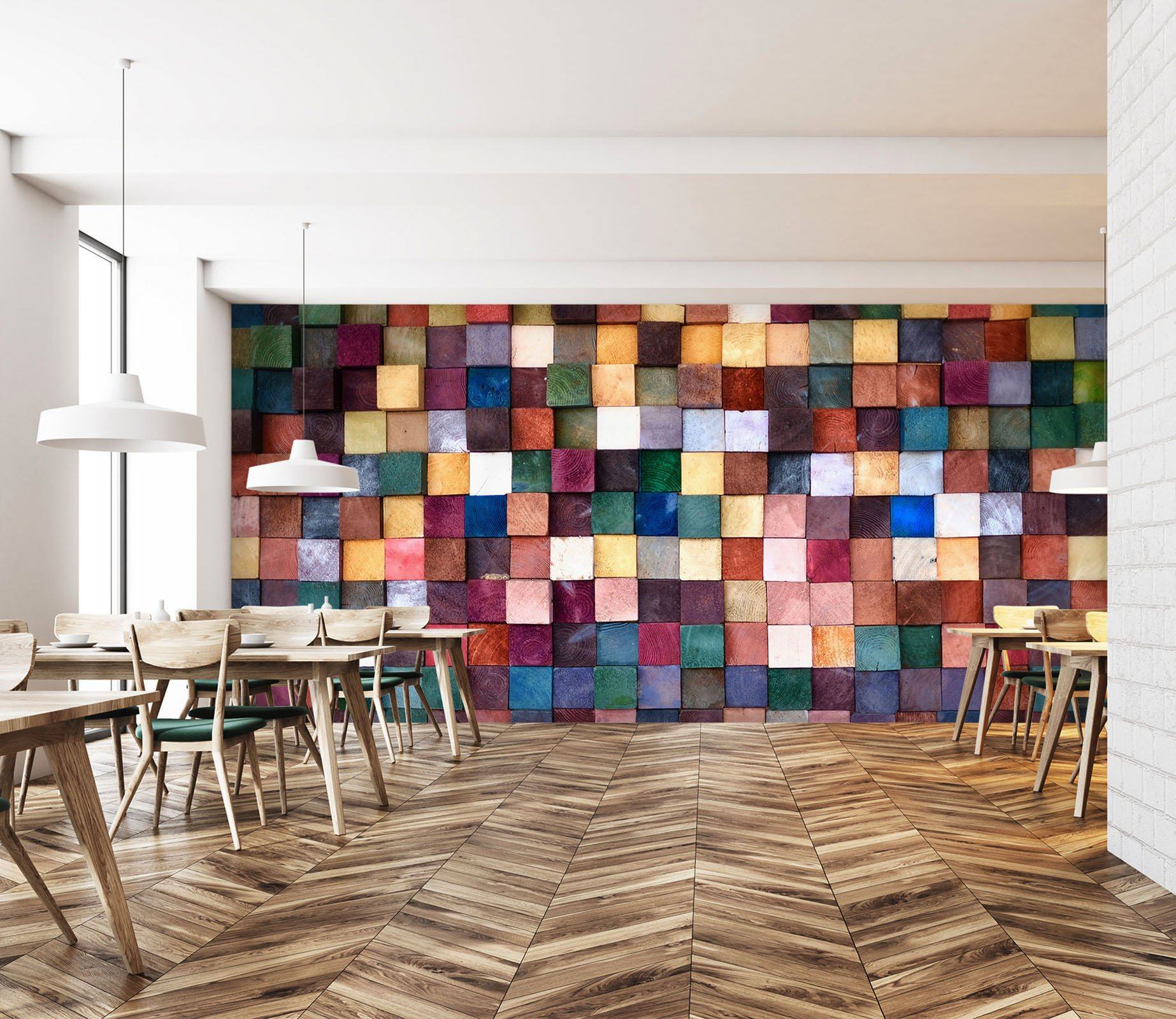 3D Colorful Annual Rings 057 Marble Tile Texture Wallpaper AJ Wallpaper 2 