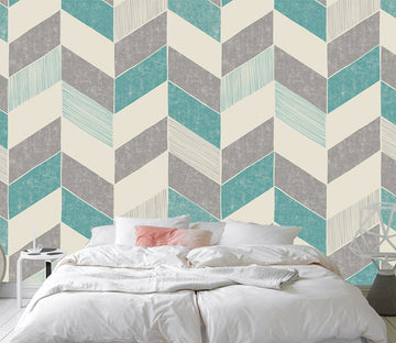 3D Wave Brick WG298 Wall Murals