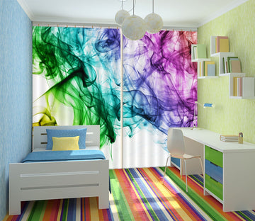 3D Color Graffiti 838 Curtains Drapes Wallpaper AJ Wallpaper 